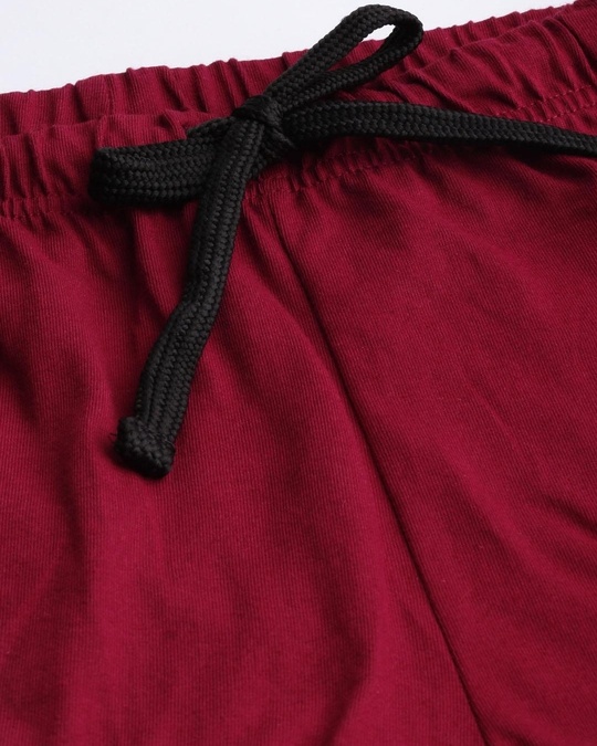 Buy Men's Red Striped Track Pants for Men Red Online at Bewakoof