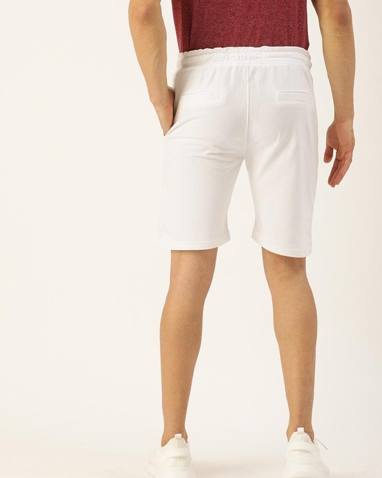 Buy Men's White Shorts Online at Bewakoof