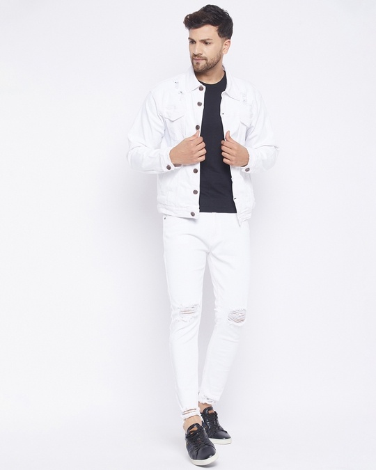Buy Men's White Solid Tracksuit Online in India at Bewakoof