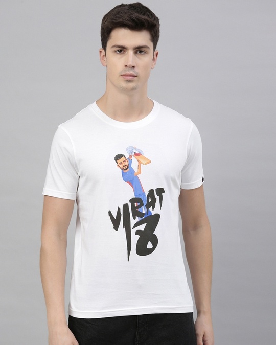 virat in white shirt