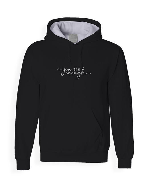 Buy Men's You Are Enough Hoodie Online at Bewakoof