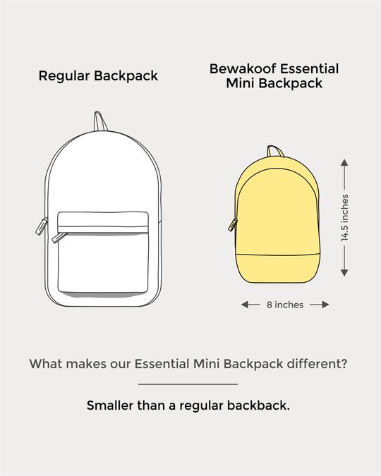 bewakoof mini backpack