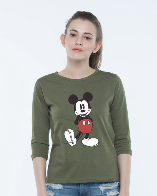 ladies mickey mouse shirt