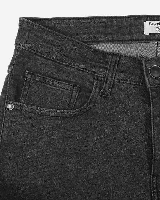 plain grey jeans