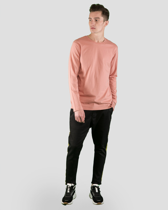 Shop Misty Pink Full Sleeve T-Shirt-Full