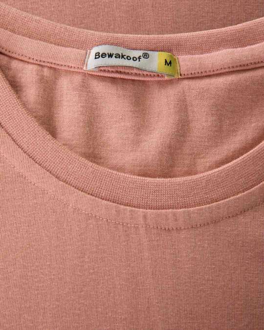Shop Misty Pink Half Sleeve T-Shirt