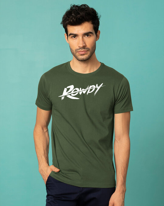 Buy MOJOTRACK Rowdy Mens Half Sleeve T 