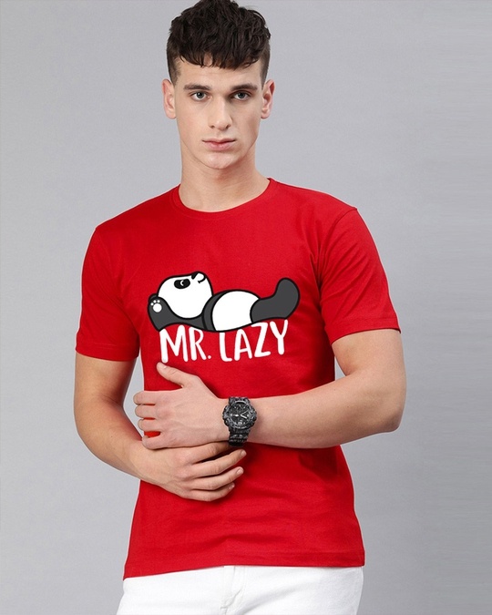 mr lazy t shirt