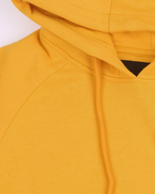 mens mustard yellow hoodie