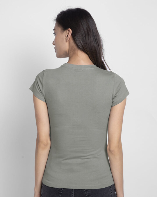 Shop My Thing Half Sleeve T-Shirt (DL) Meteor Grey-Back