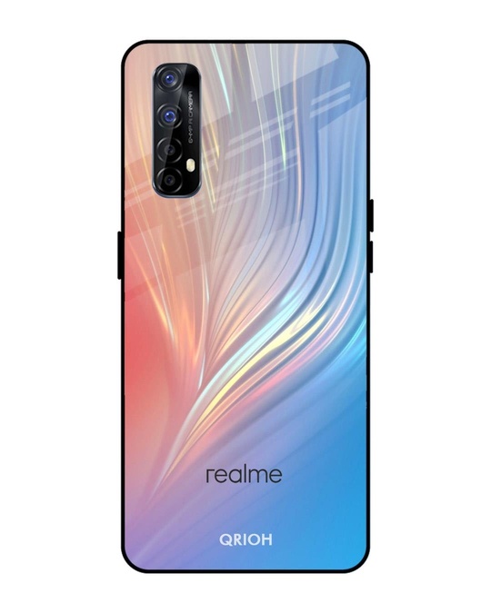 Shop Mystic Aurora Printed Premium Glass Cover for Realme Narzo 20 Pro (Shock Proof, Lightweight)-Front