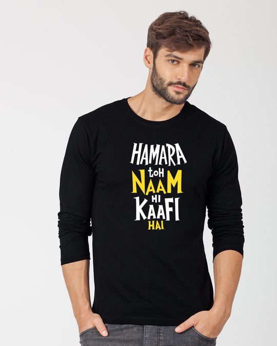 naam hai ziddi t shirt