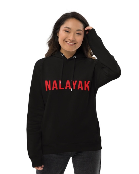 Shop Women's Black Nalayak Print Regular Fit Hoodie-Design