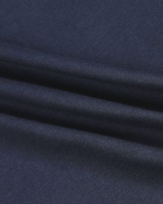 Shop Navy Blue Full Sleeve Plus Size T-Shirt