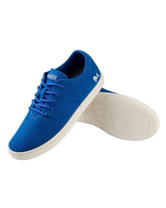 Shop Unisex Blue All Natural Cotton Classics Sneakers-Design