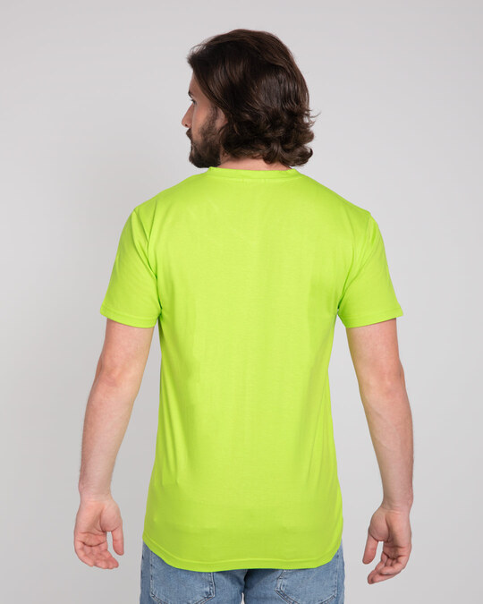 neon green t shirt men