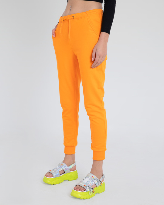 orange jogger pants