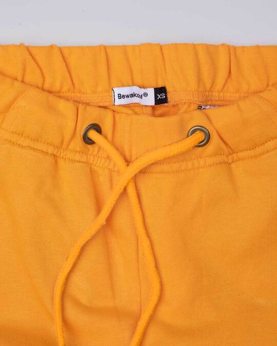 Buy Neon Orange Casual Jogger Pants for Women orange Online at Bewakoof