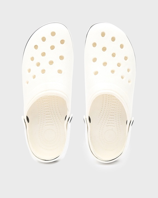 Shop Off White Men's Solid Clog Sandals-Back