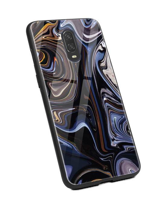Shop Oil Paint Marable OnePlus 6T Glass Mobile Cover-Back