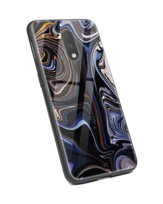 Shop Oil Paint Marable OnePlus 7 Glass Mobile Cover-Back