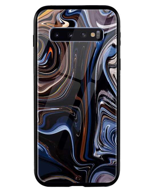 Shop Oil Paint Marable Samsung Galaxy S10 Mobile Cover-Front