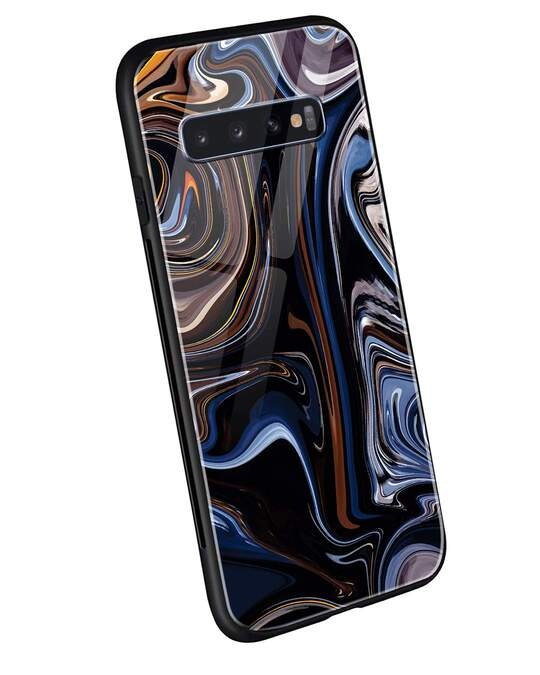 Shop Oil Paint Marable Samsung Galaxy S10 Mobile Cover-Back