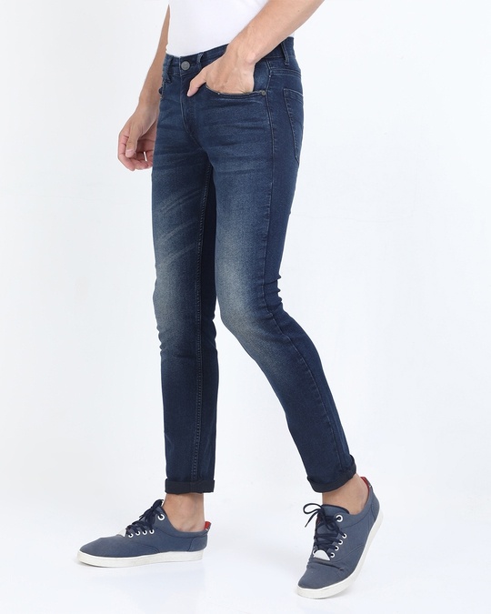 Shop Indigo Slim Fit Jean-Design
