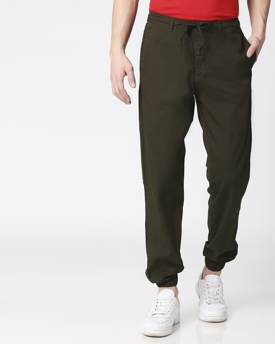 dark olive joggers