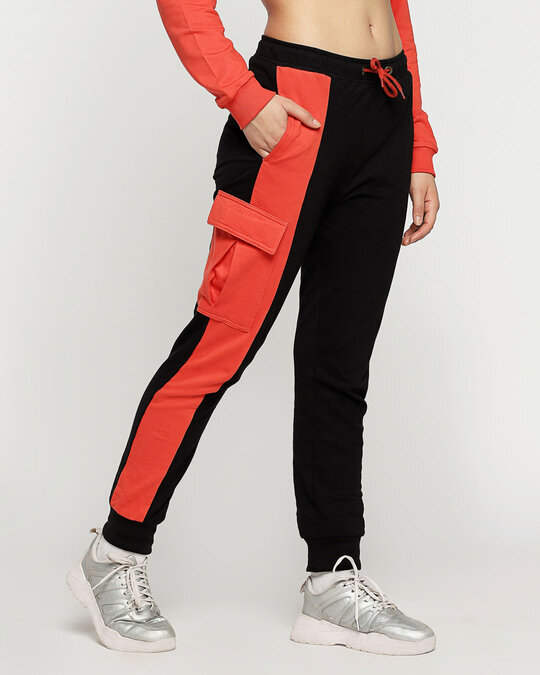 color block joggers