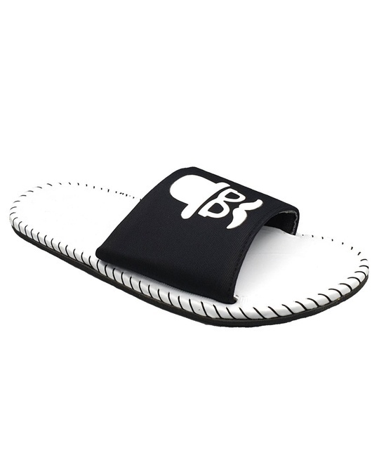 Shop Flat Mooch White Slipper Flipflops Slides For Men-Design