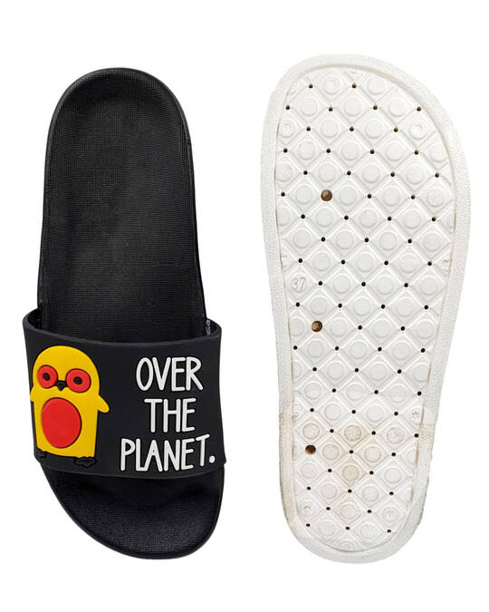 Shop Women's Black Planet Slippers & Flip Flops-Design