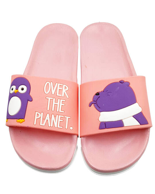 Shop Women's Pink Planet Slippers & Flip Flops-Full