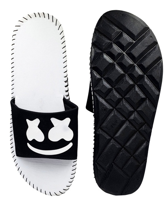 Shop Smarty White Slipper Flipflops Slides For Men-Design