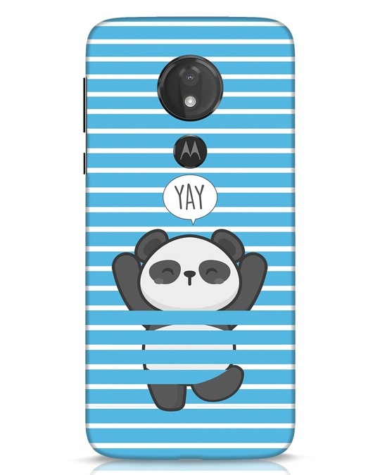 Buy Panda Yay Moto G7 Power Mobile Cover Online in India at Bewakoof