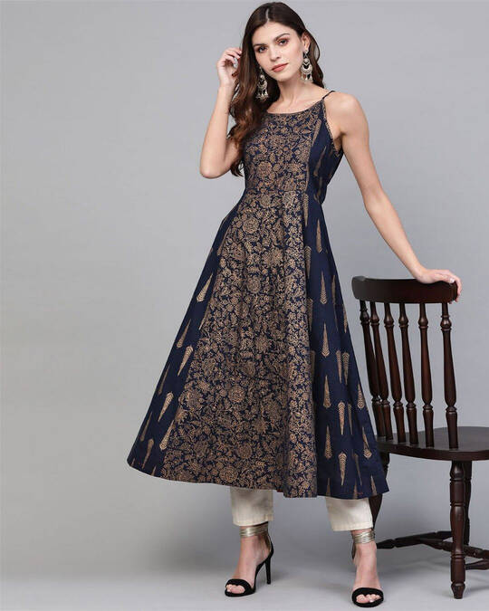 strappy kurta design