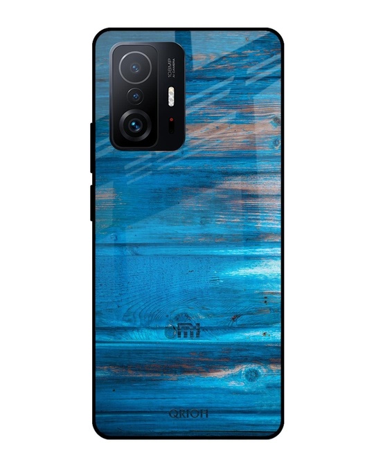 Shop Patina Finish Printed Premium Glass Cover for Mi 11T Pro 5G (Shock Proof, Lightweight)-Front