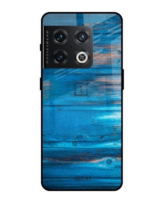 Shop Patina Finish Printed Premium Glass Cover for OnePlus 10 Pro (Shock Proof, Lightweight)-Front