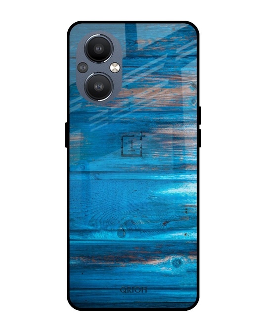 Shop Patina Finish Printed Premium Glass Cover For OnePlus Nord N20 (Shockproof, Light Weight)-Front