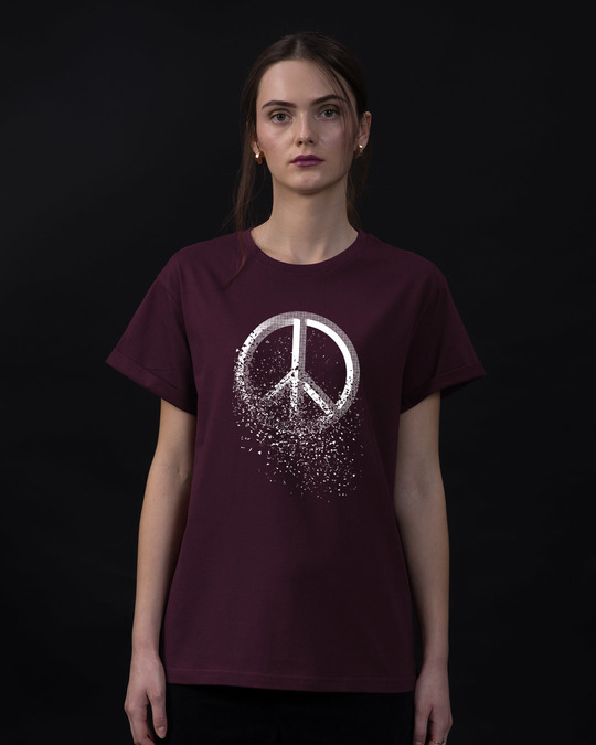 bewakoof peace t shirt