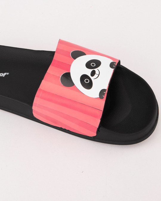 Shop Women Peeping Panda Sliders