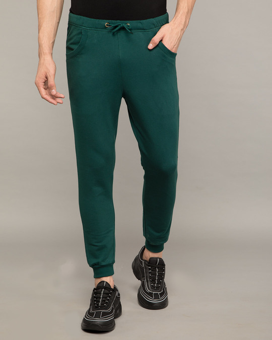 pine green joggers