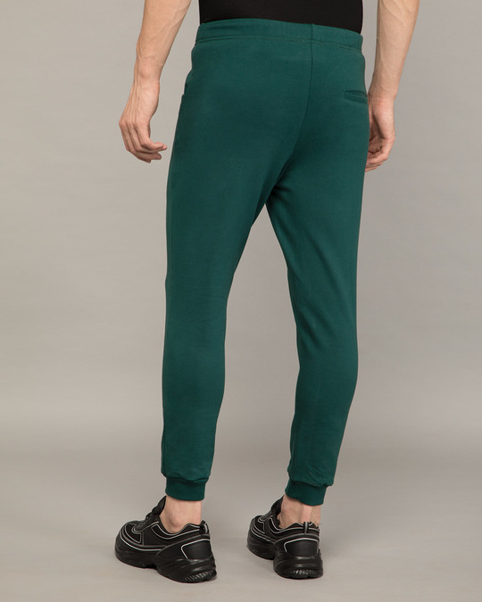 Buy Pine Green Round Pocket Joggers Pants for Men green Online at Bewakoof