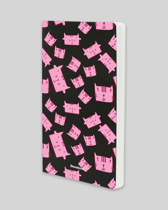 Shop Pink Cats Notebook-Back