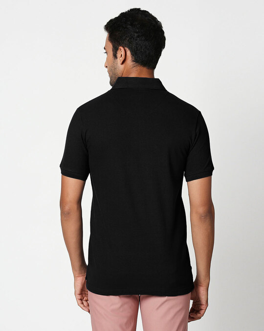 black polo plain