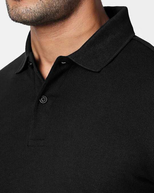 black polo plain