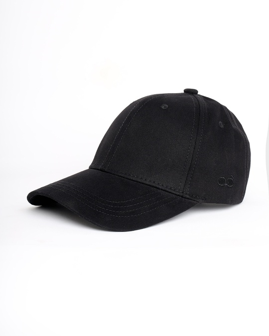 Buy Plain Black Baseball Cap Online in India at Bewakoof