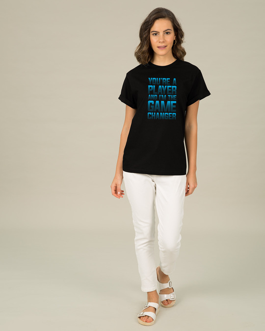 Shop Player Game Changer Boyfriend T-Shirt-Design