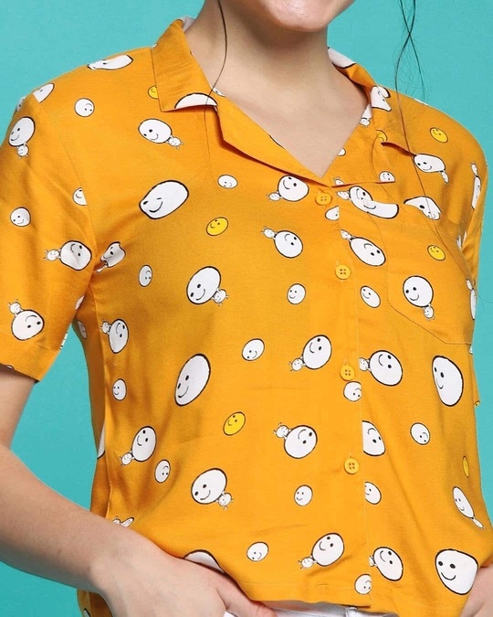 Shop Women's Popcorn Yellow Shirt