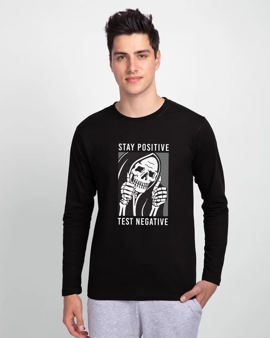 Shop Positive Soul Full Sleeve T-Shirt-Front